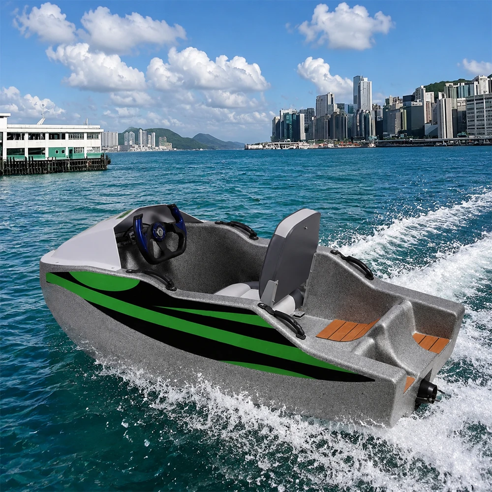 Scenic AreaTheme ParkHigh Quality Custom EPP Energy Rowing Boat Stable Outdoor Diving Water Sports Jet 72V 15KWWater Go-Kart view 3