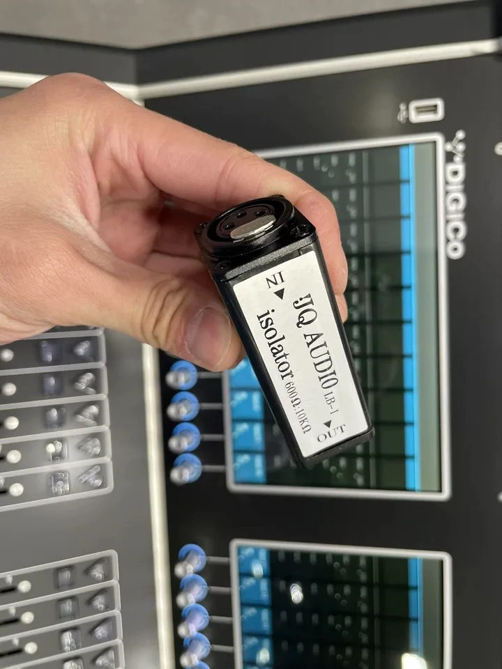 

Аудиоконвертер LB-1 600:10K XLR в RCA, сбалансированный в несбалансированный