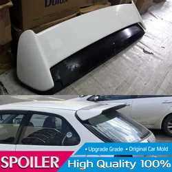 Rear Roof Spoiler Fits for 1996-2000 Honda Civic Hatchback Black White Type-R Style Rear Window Roof Spoiler
