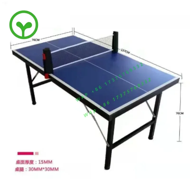 【Popular】Mini Foldable Indoor Table Tennis Table Small Portable Ping Pong Table