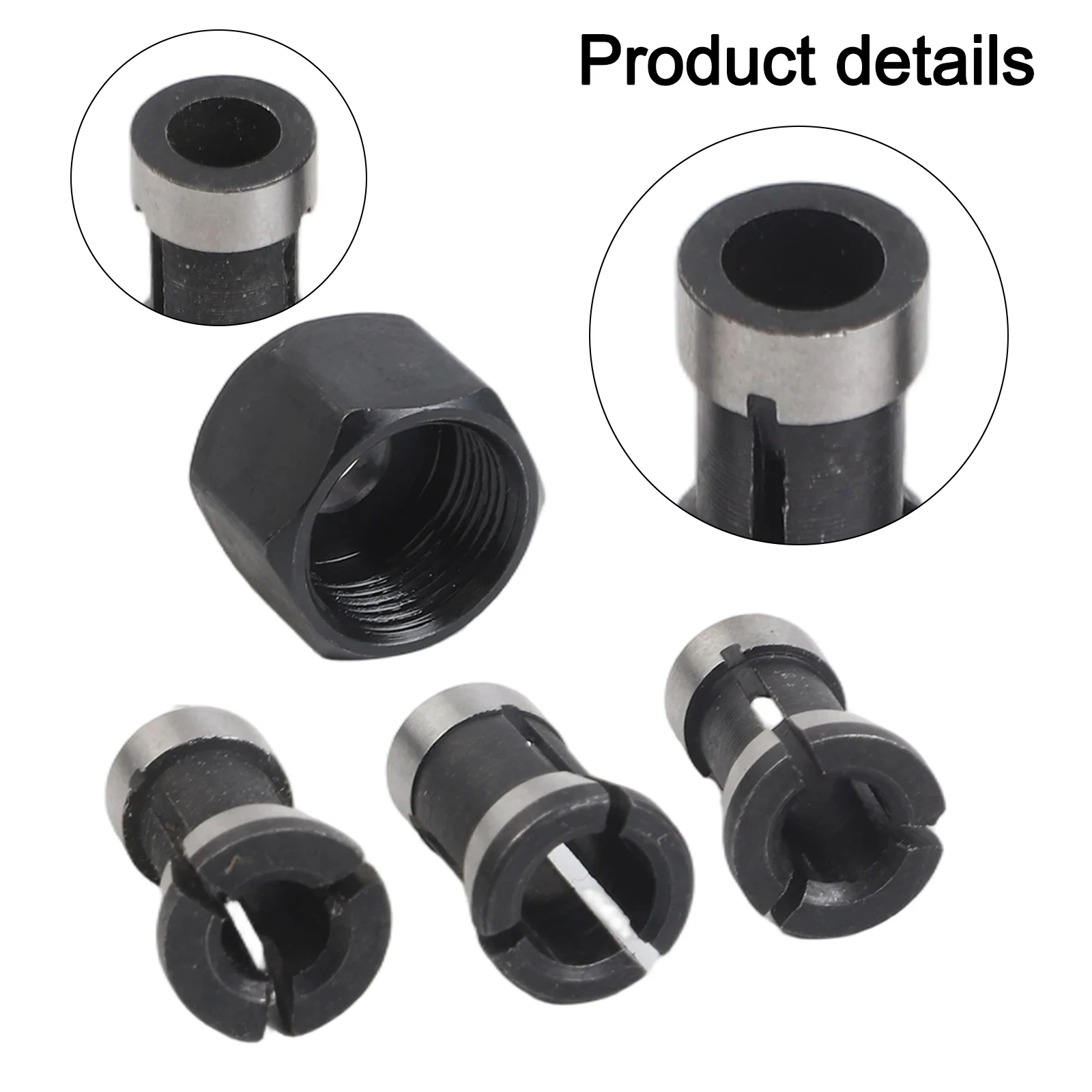 Carbon Steel Engraving Trimming Machine Router Split Bushing Converters Carbon Steel Engraving Trimming Machine Router