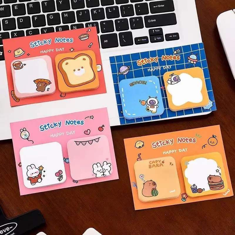 

Gift Cute Cartoon Combination Notes Students Good Looking Handbook Decoration Sticker Lovely Memo Message Times Kawai Stationery