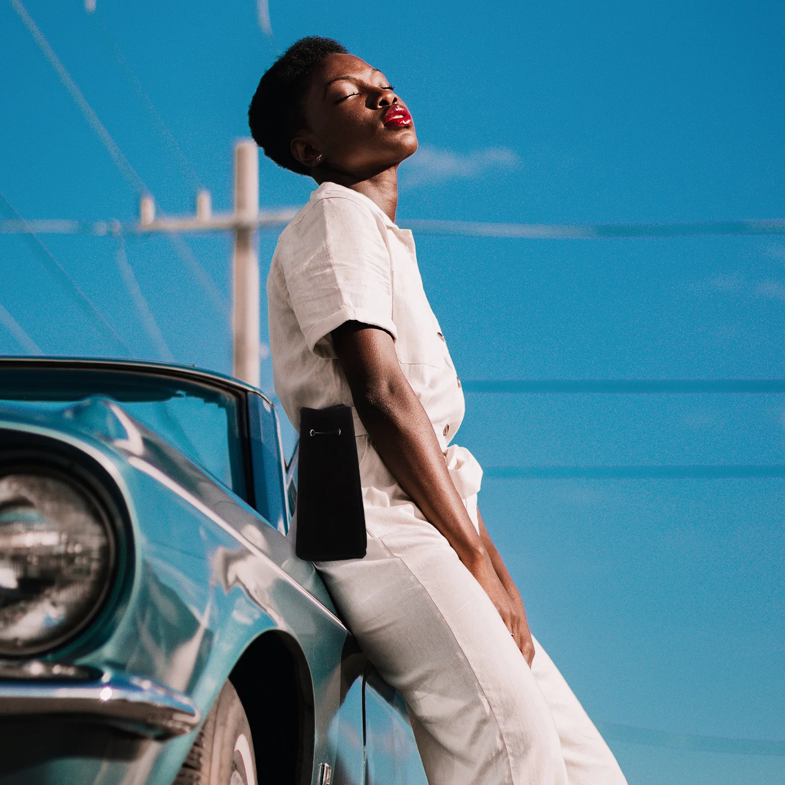 

1pc Drawstring Bucket Bag Medieval Renaissance Style Waist Pouch Portable For Cosplay Party Vintage Costume Accessories