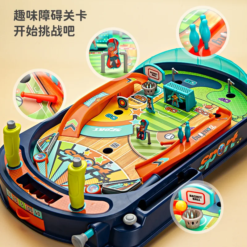 Jouets Puzzle pour enfants, formation à la réflexion du cerveau, Interaction Parent-enfant, catapulte de bureau intérieure, Machine de jeu de flipper, cadeaux pour enfants