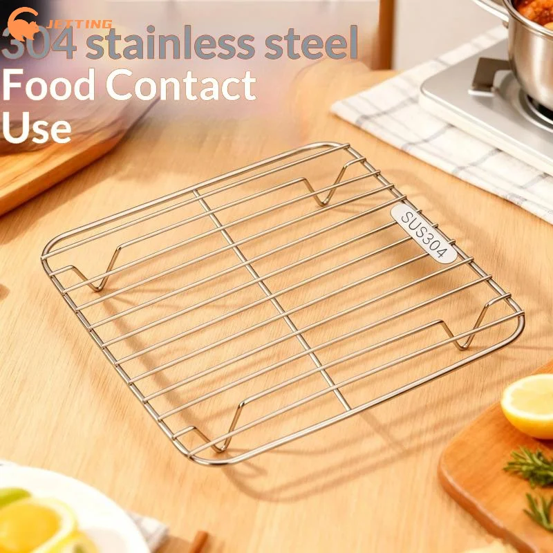 Kitchen Baking Rack - (Nuevo) Rejilla cuadrada para cocinar, de