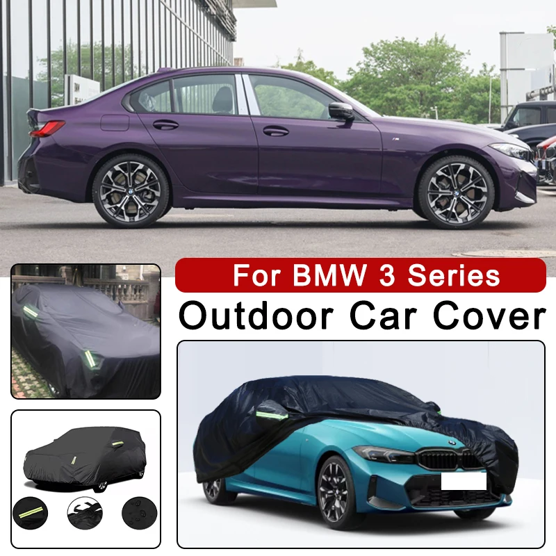 

Car Cover for BMW 3 Series - Outdoor Full Protection, Waterproof Dustproof Heat-Resistant, All-Season Use Exterior Accessories