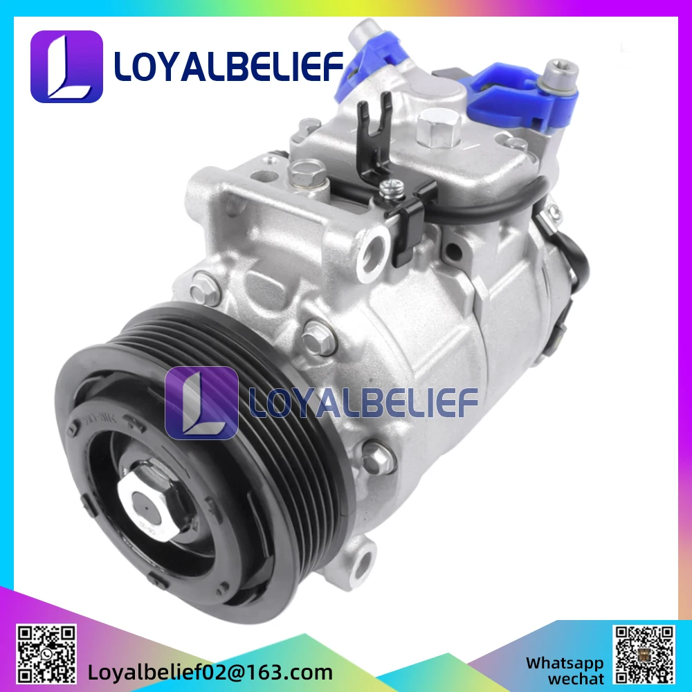 Auto AC Compressor For VW Volkswagen Amarok T5 Van Multivan 2.0 TDI 7E0820803F 7E0820803J 7E0820803A 7E0260803G 7E0820803