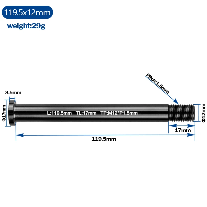 Fiets Steekas Spiesjes 12mm/15mm Wielnaaf As 15x110 15x100 12x148 12x142 MTB Racefiets Frame Vork Steekas Quick Release