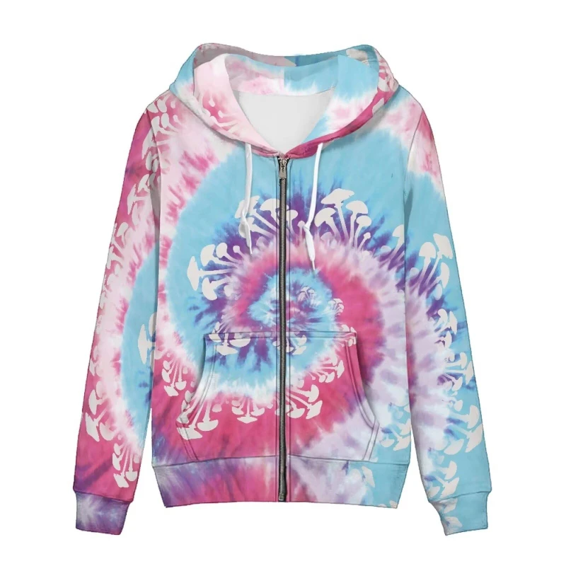 ثلاثية الأبعاد مطبوعة فراشة الجرافيك سستة هوديس النساء الرجال موضة Harajuku المتضخم كم طويل هوديي الاطفال زمم بلوزات معطف #4