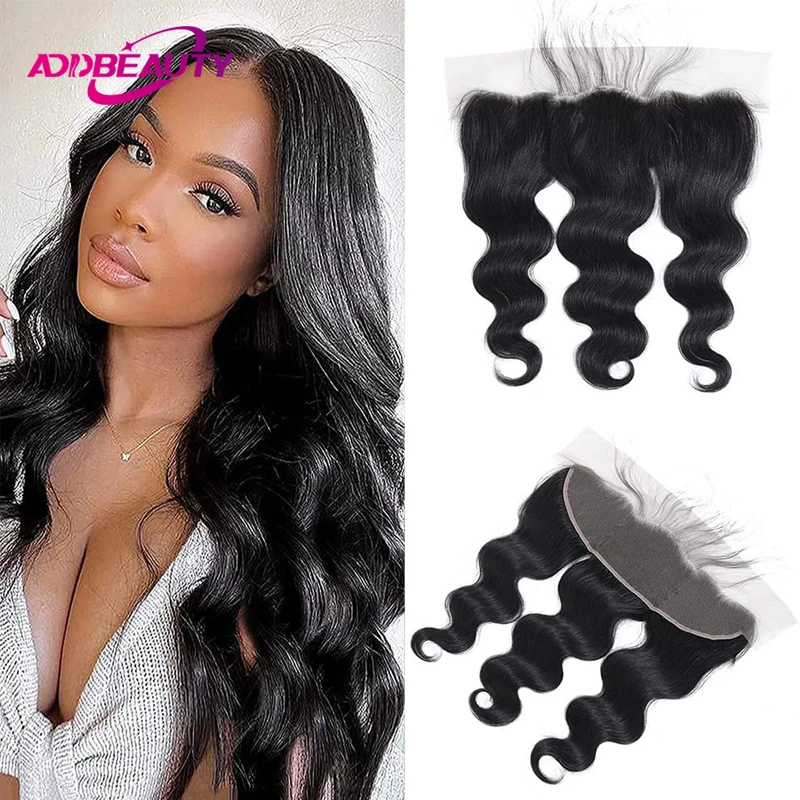 5x5 6x6 HD Lace Closure Body Wave 4x4 Lace Closure Human Hair 13x4 HD Lace Frontal Natural Color Pre-Plucked Hairline Free Part