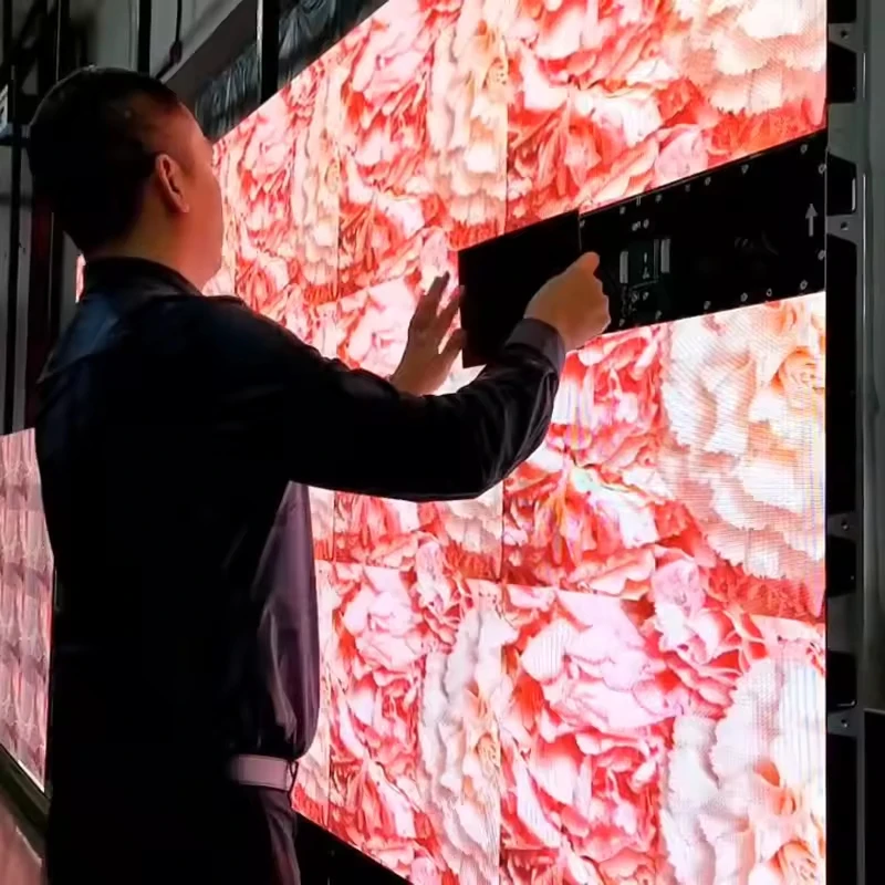 4K 1.25 P1.53 P1.5 Pannello video da parete a LED fisso per interni Schermo a LED gigante Schermo interno Pantalla Led Publicia