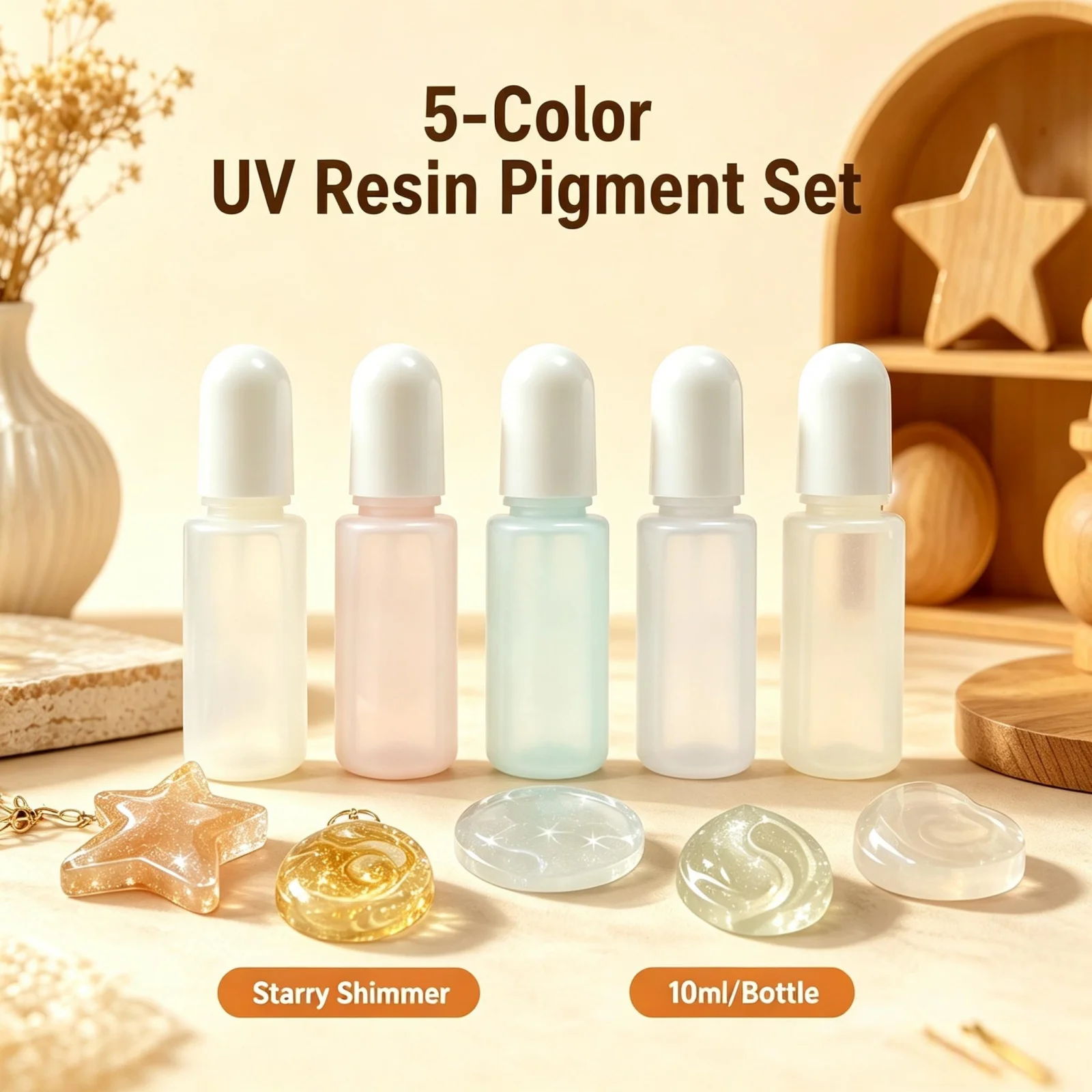 5 Farben, 5 Stück, Sternenhimmel-Pigment, Harzfarbe, Halloween-DIY-Zubehör für die Schmuckherstellung – Detail 7