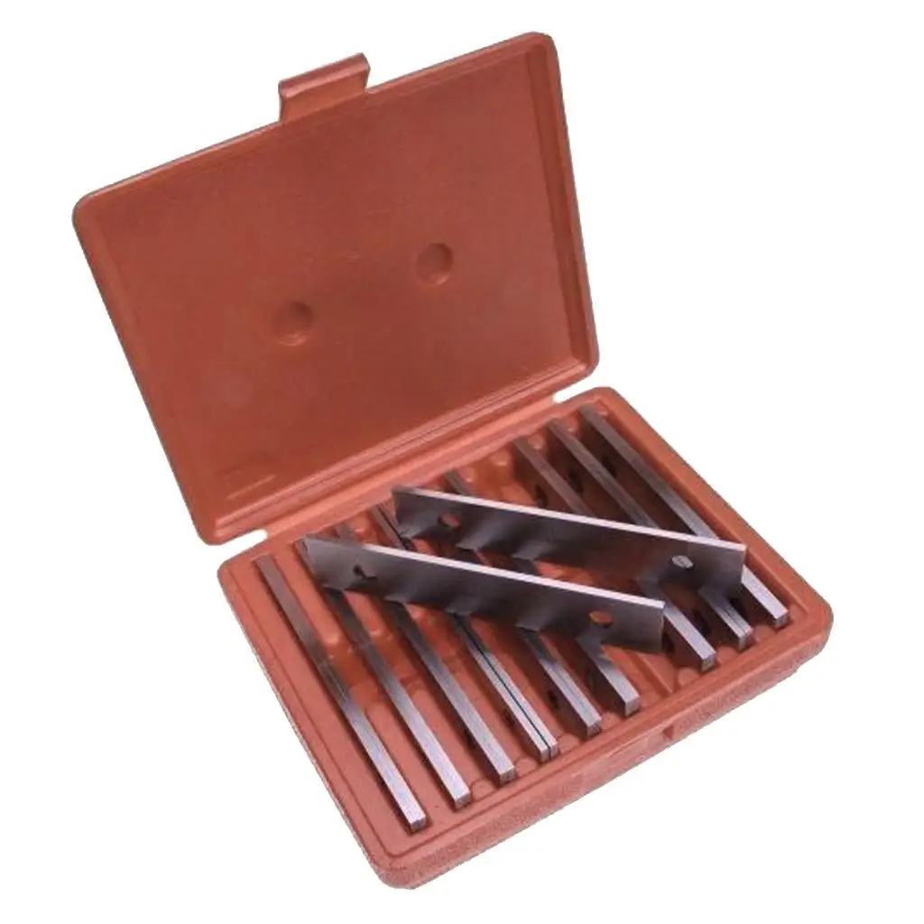 Machinist Precision Parallels Set Steel Hardened Gauge Blocks for Milling Vice and Measurement