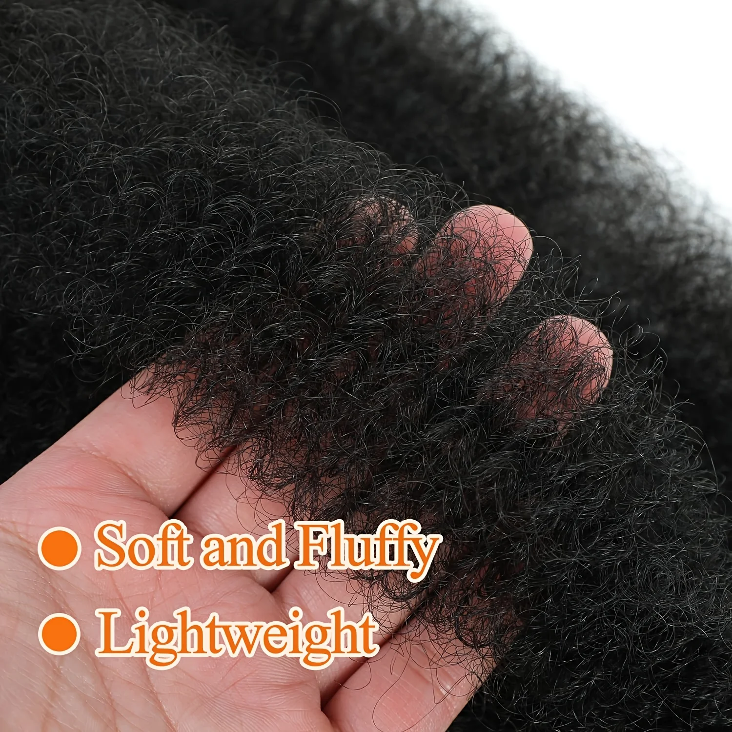 Afro Twist Hair Pre Fluffed Springy Twist Synthetic Hair Pre Stretched Wrapping Hair for Soft Locs Hair  Extensions