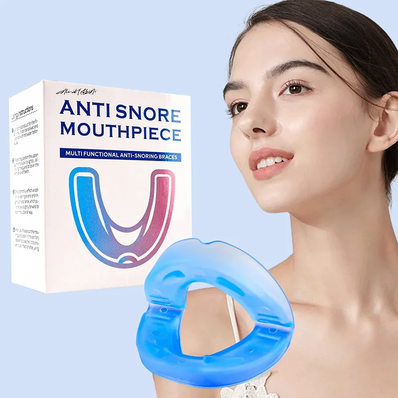 

Anti Snoring Kit Grinding Mouthpiece Anti Snore Mouth Guard Custom Molding With Storage Case