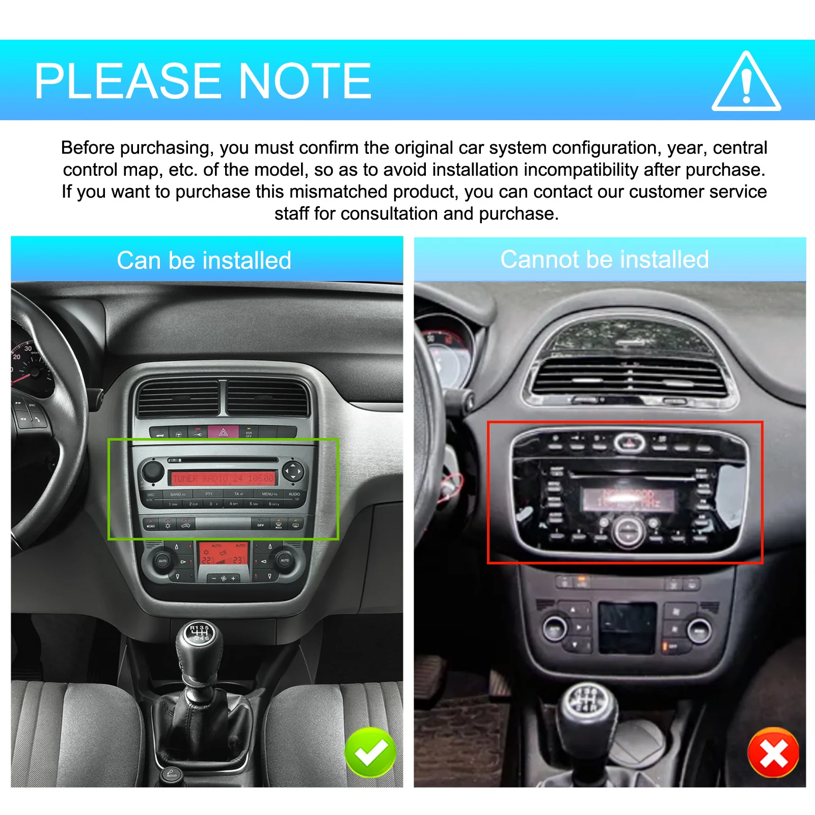 Camecho 4 + 64G راديو السيارة الاندورويد لشركة فيات بونتو 05-09 /Linea 07-11 اللاسلكية Carplay أندرويد السيارات لتحديد المواقع ستيريو بلوتوث واي فاي RDS