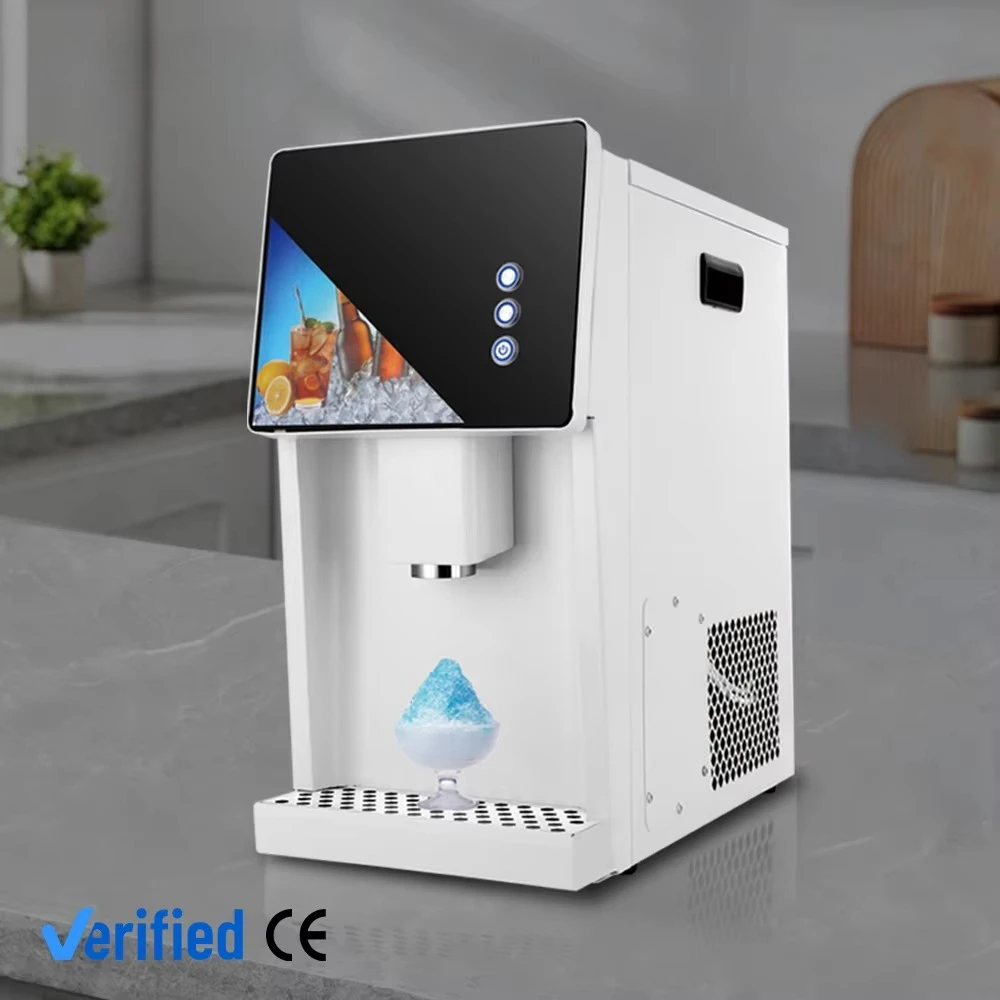 Wholesale 50KG/24h Home  Desktop Party Ice Maker, Portable Chewable Pebble Ice Machine Water Dispenser for Beverages