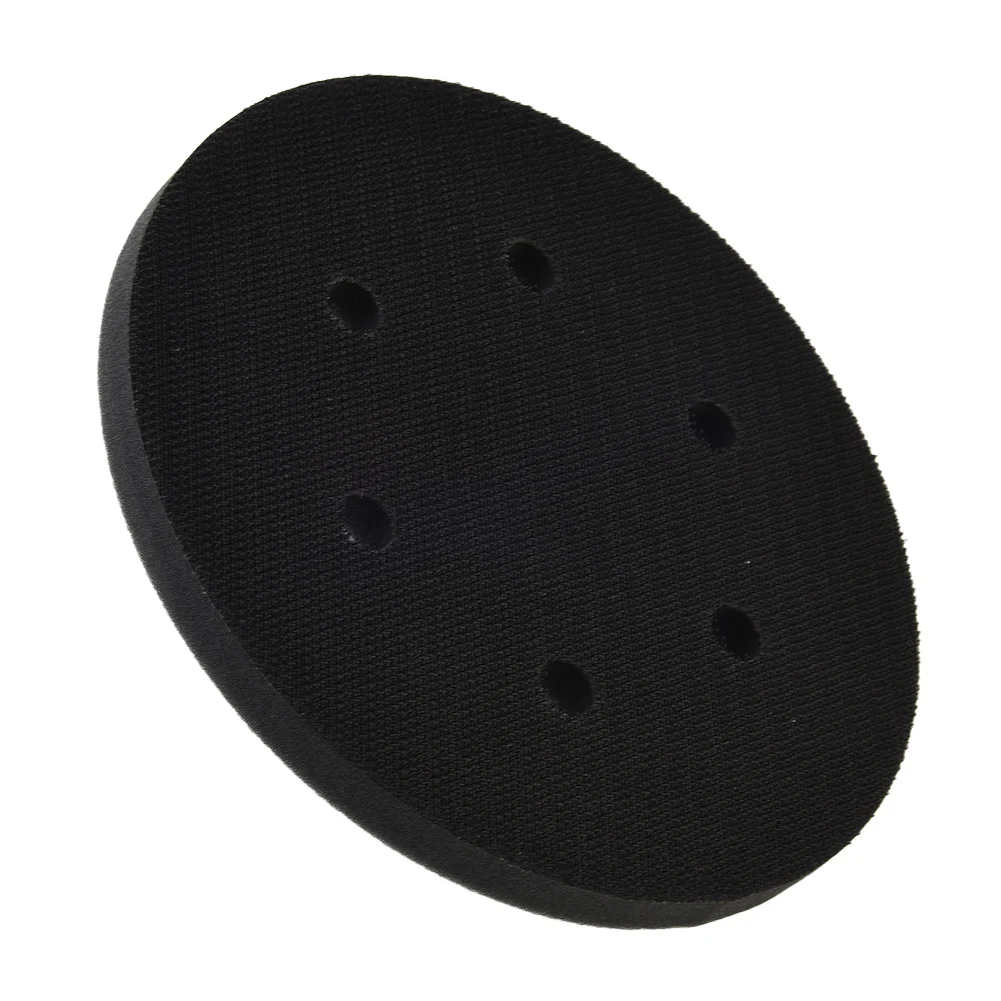 1pc 6inch Soft Buffer Spong Pad 6 Holes Soft Interface Pad 150mm Foam Disc Power Sander Tool Angle Grinder Parts Power Tool Acce