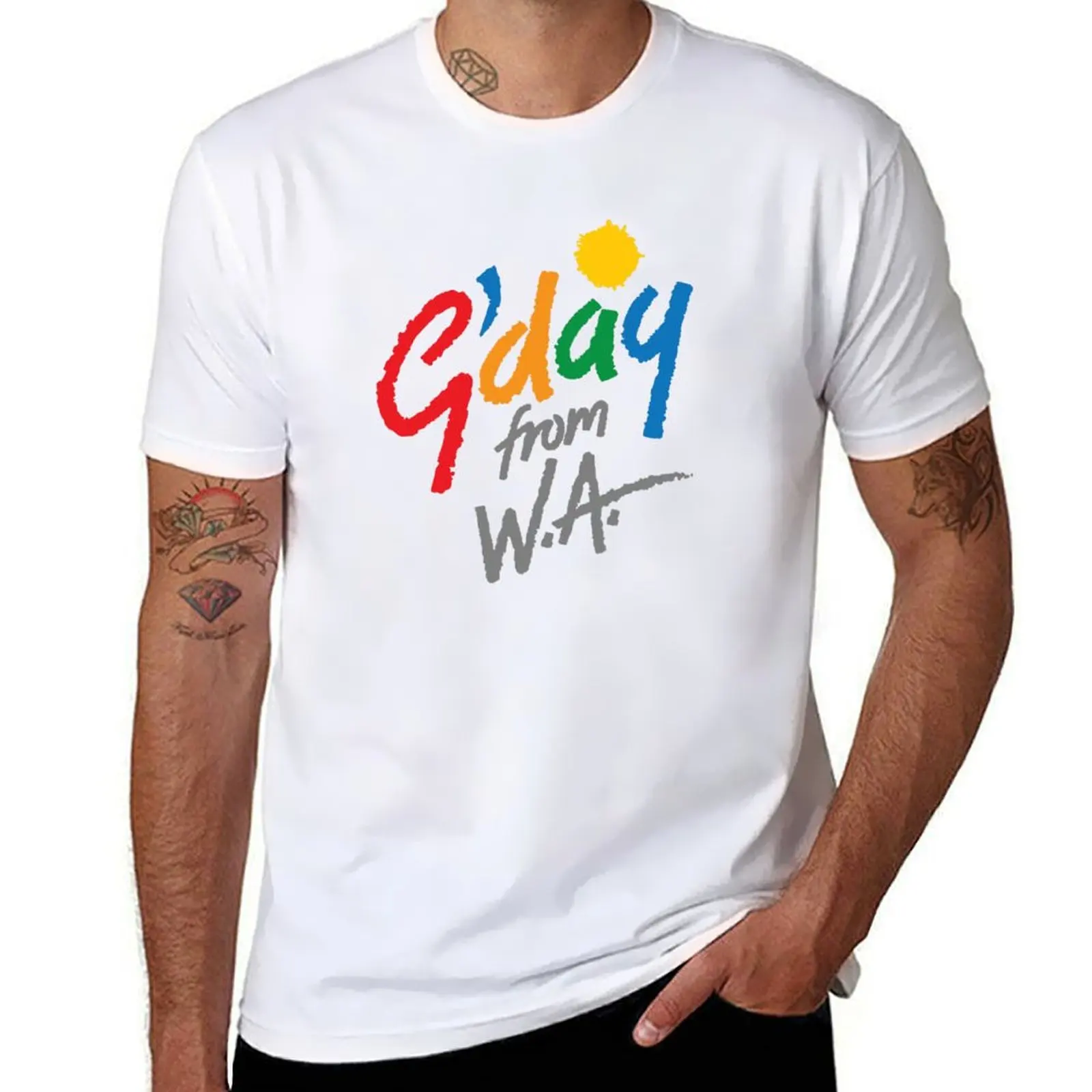 

G'day from WA T-Shirt quick-drying new gifts and t-shirts men graphic t shirts