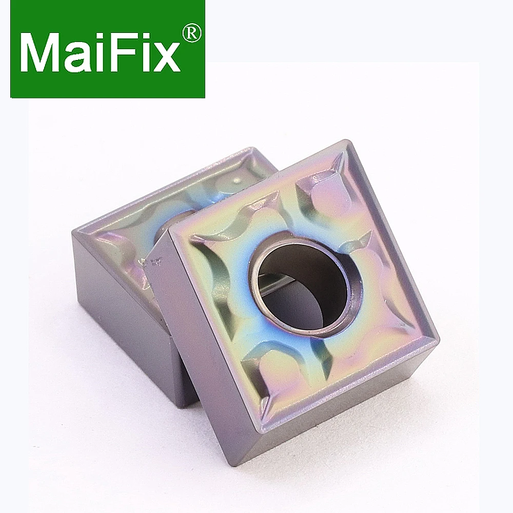 10PCS Maifix CNMG120404 CNMG120408 CNMG120412 ZM36H ZP16S External Turning Tools Carbide Insert CNMG Blade CNC Lathe Cutter Tool