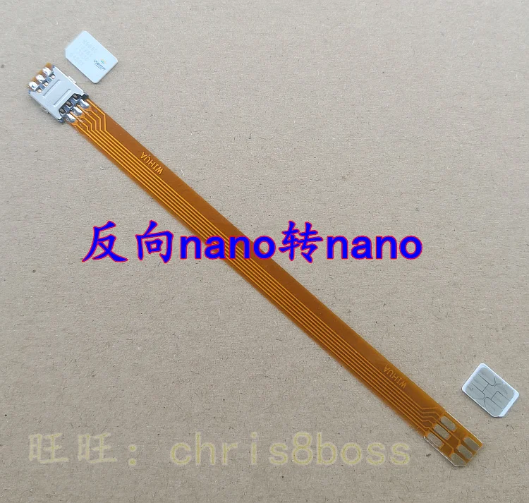 

Reverse Direction Nano Sim Card to Nano Card Opener, Small Card Holder, Extension Cable, External Small Card Holder