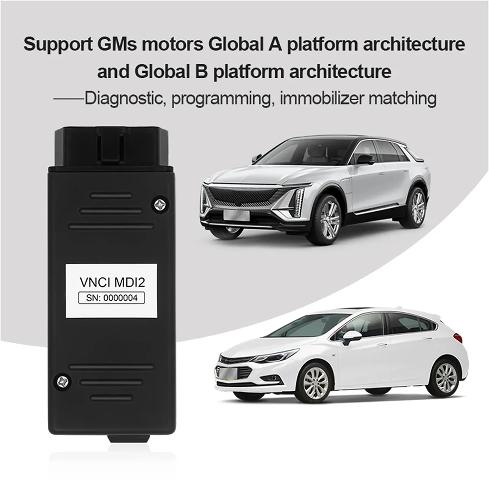 VNCI MDI2 Diagnostic Tool For Cadillac/Chevrolet/Buick Support CANFD DoIP Compatible with TLC/GDS2/DPS/Tech2win Software For GM view 5