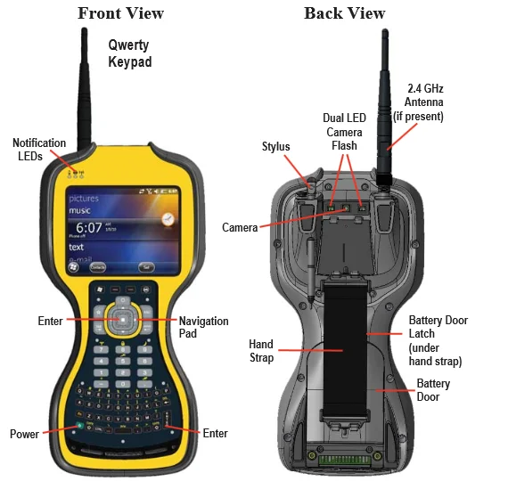 best rugged trimble tsc3 controller data collector for total station and gnss