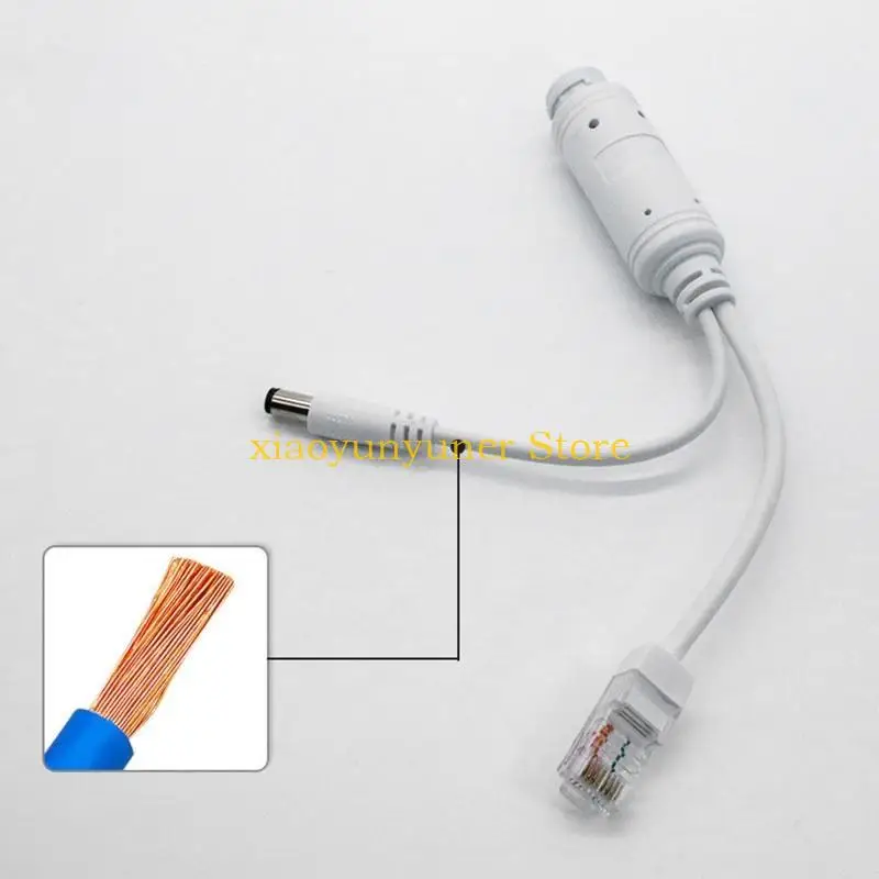 P9JB 48V to 12V, IEEE 802.3af Compliant, 10/100Mbps PoE Splitter for Surveillance