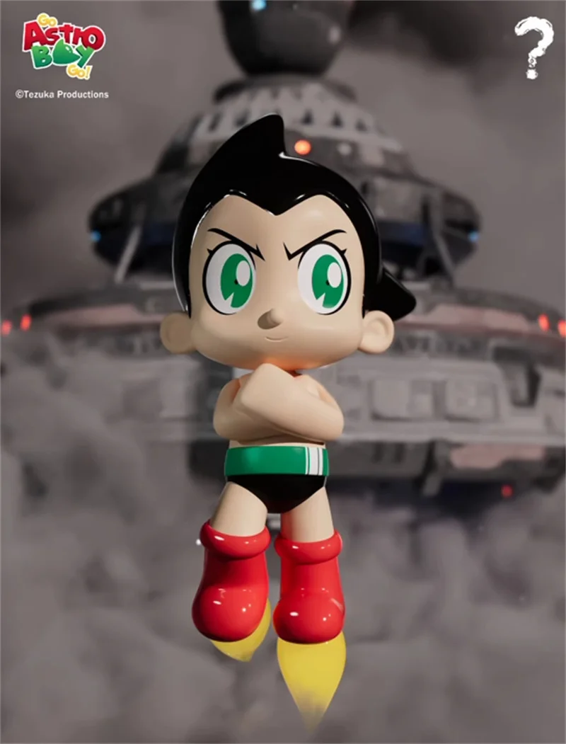 New Astroboy Earth Hero Go Astro Boy Go Mighty Doll Atom Action Figure Mystery Gift Children Toys Birthday Gift