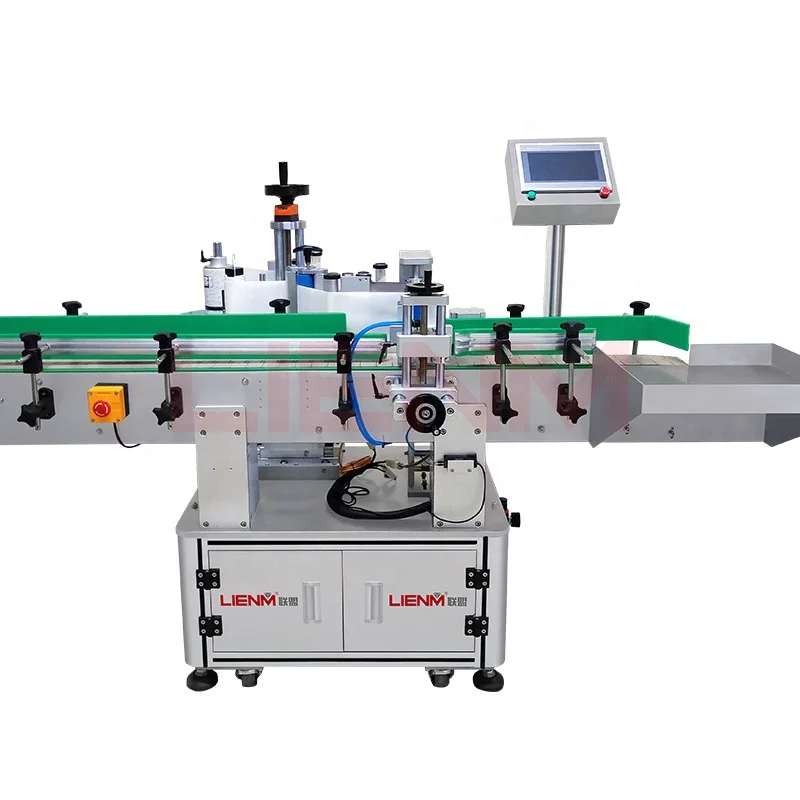 

Water Bottles Sticker Labeling Machine Bottle Adhesive Sticker Printer Label Machine Bottles Label Applicator for Plastic 330 Mm