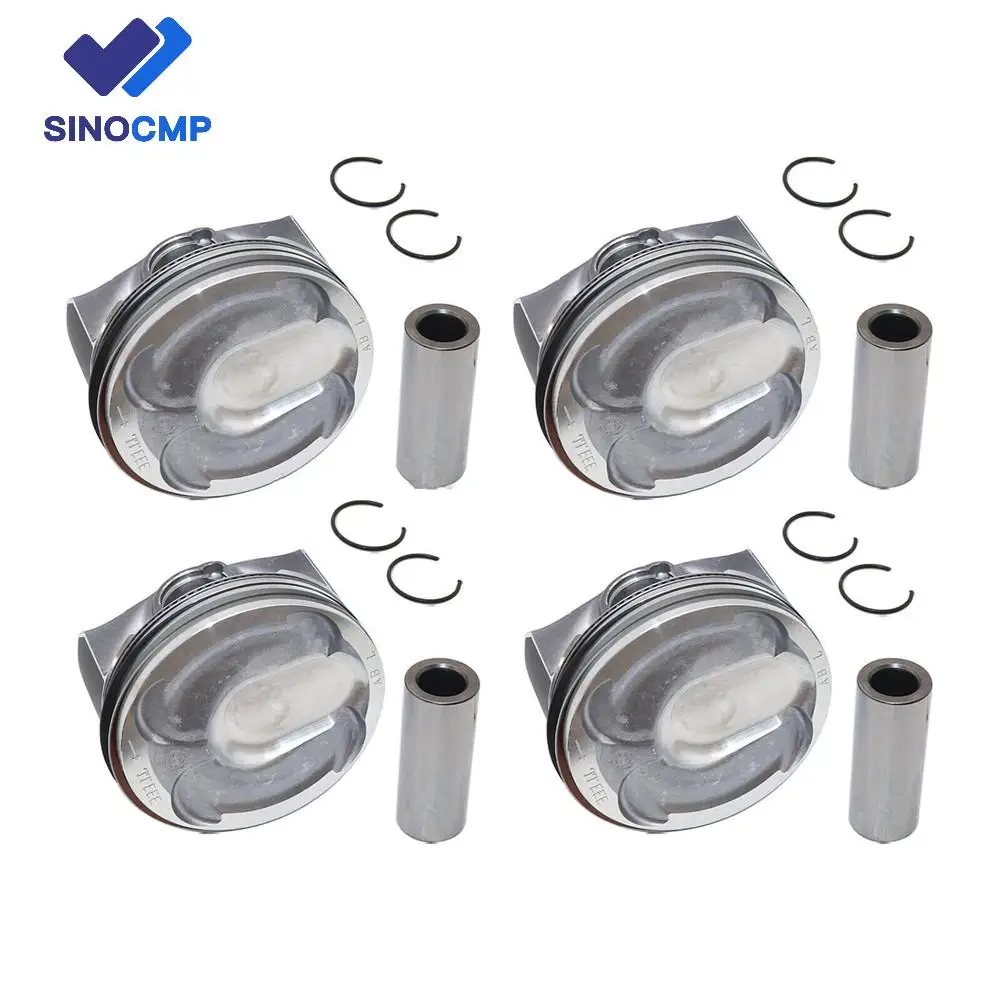 4pcs Engine Piston Rings For VOLVO Land Rover Discovery Range Rover Ford 2.0T AG9Z-6108-L XF X760 X260 X250 New 1 year warranty