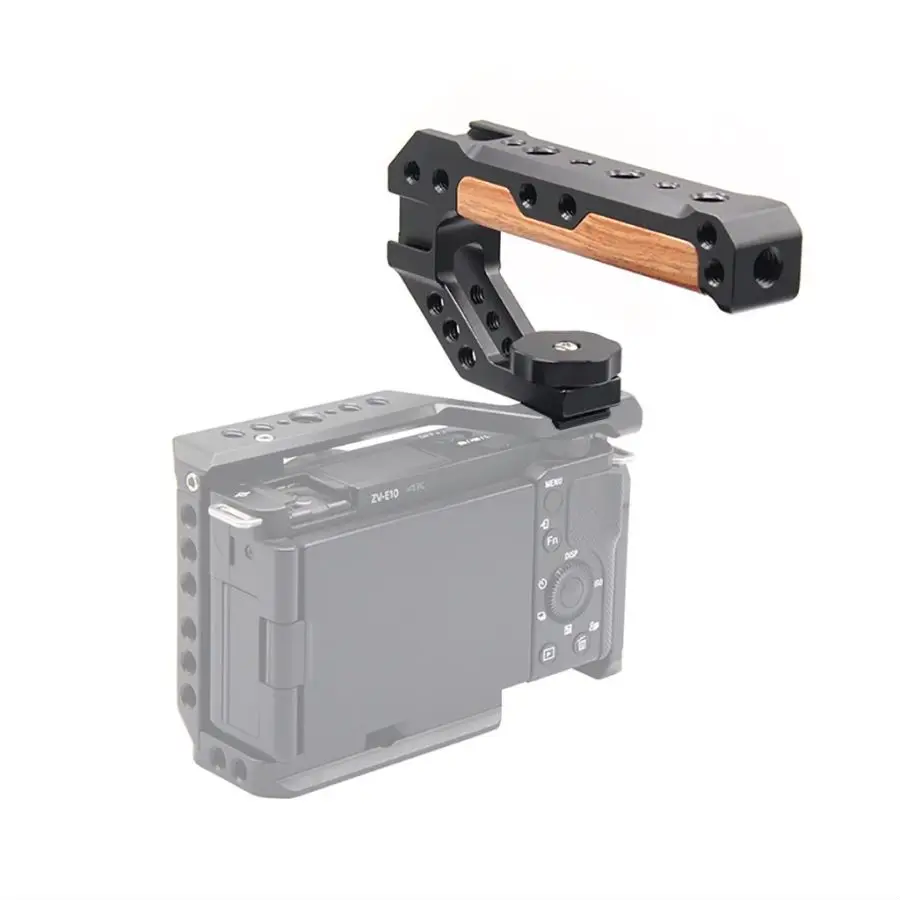 Für Canon EOS R8 DSLR Kamera Käfig Rig Top Griff Grip Kalten Schuh Montieren 3/8 "1/4" ARRI Stativ video Schutz Gehäuse Fall – Detail 24