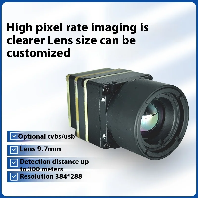 Drone Infrared Camera FPV Cvbs Port USB Port Network Port High Resolution Thermal Imaging