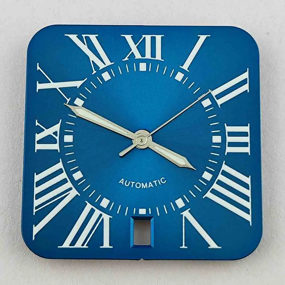 Nuovo puntatore NH35 quadrante quadrato NH35 da 27 mm adatto per movimento NH35 quadrante NH35 accessori lancette NH35