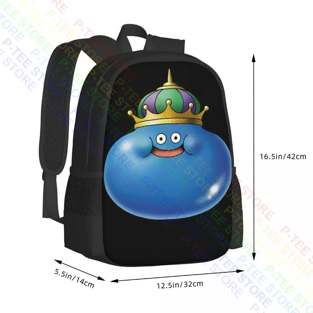 Dragon Quest King SlimeBackpack Large Capacity Travel Eco Friendly