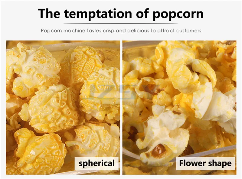 Машина для производства попкорна в кинотеатре, 8 унций, электрическая машина для производства попкорна из нержавеющей стали, масляная машина для производства кукурузы