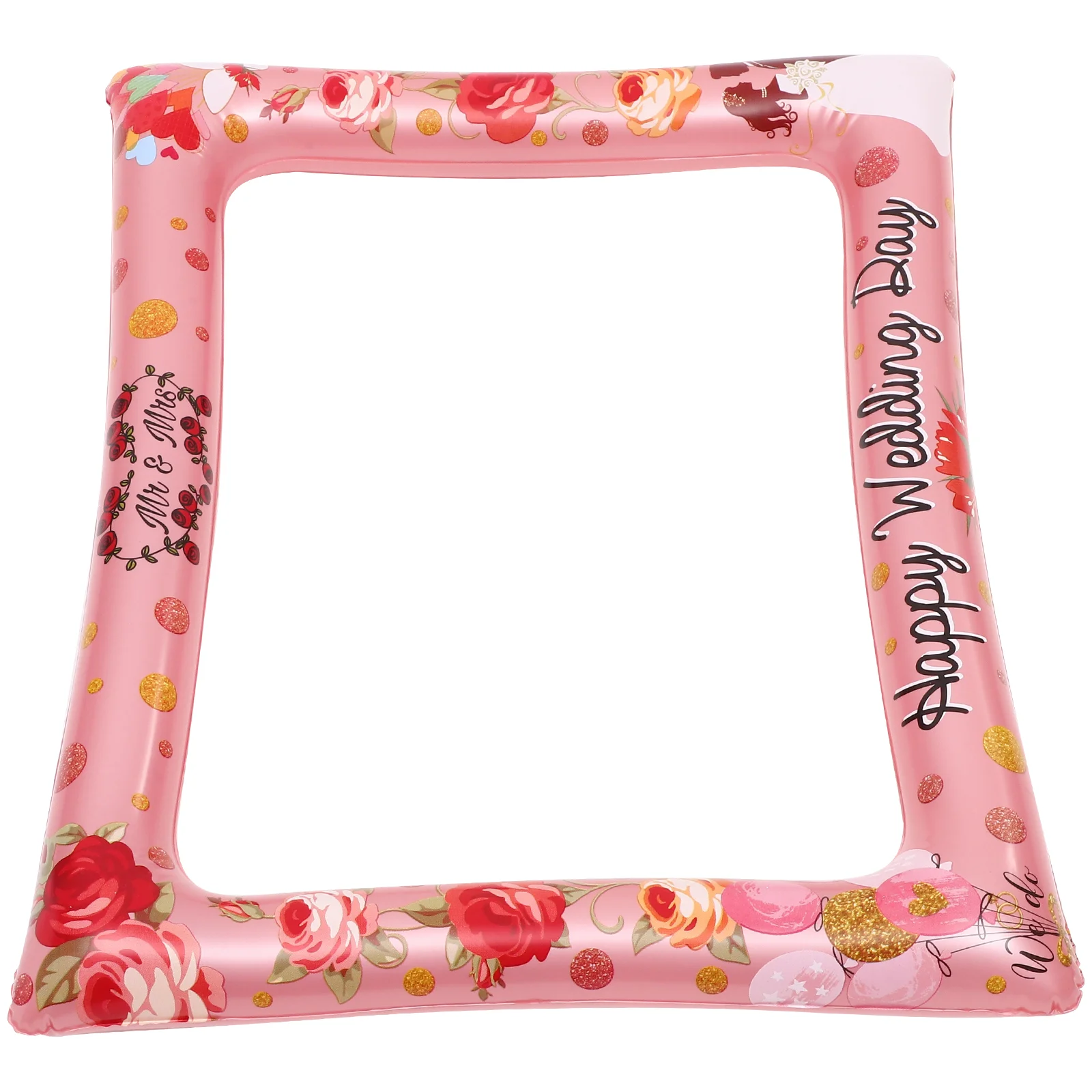 Handheld Photo Frame Props Decoration Reception Wedding Party Decorations Inflatable Booth Setting