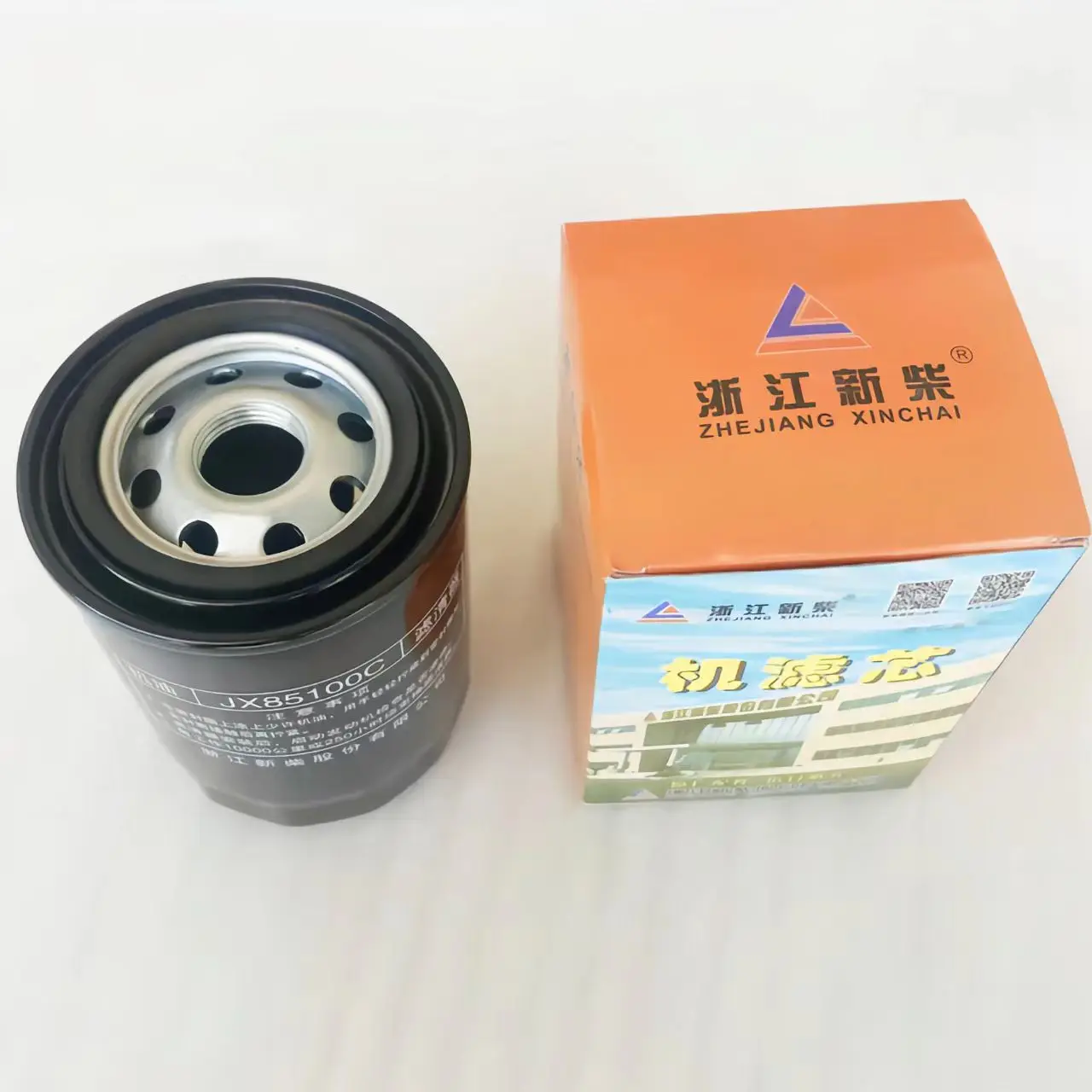 

Zhejiang Xinchai Engine Oil Filter Element 490B-32000; Engine oil filter JX85100C; Applicable: Forklifts, tractors, trucks