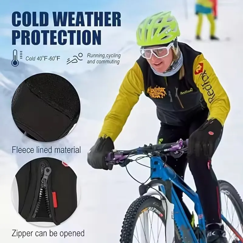 Unisex Fashion Touchscreen Gloves for Autumn Winter Outdoor Sports Running Hiking Cycling Activities Warm Gloves