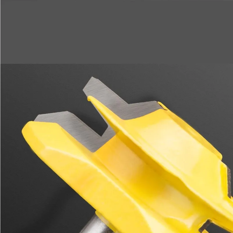 12.7mm Shank 90 Degree Splicing Milling Cutter 45 Degree Tenon Knife Use for Wood Grinding Carving Woodworking Router Bits