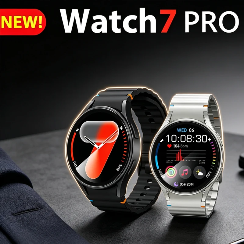 Smart Watch GPS Track Smart Watches For Men Women Sport Heart Rate Bluetooth Call NFC IP68 Waterproof Compass Smartwatch 7 Mini