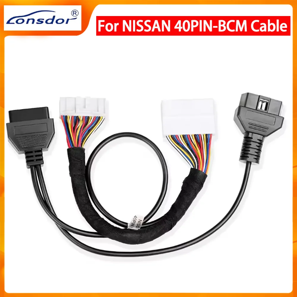 for-nissan-40pin-bcm-cable-for-nissan-x-trail-t33-pathfinder-mitsubishi-outlander-sylphy-b18-works-with-k518ise-k518s