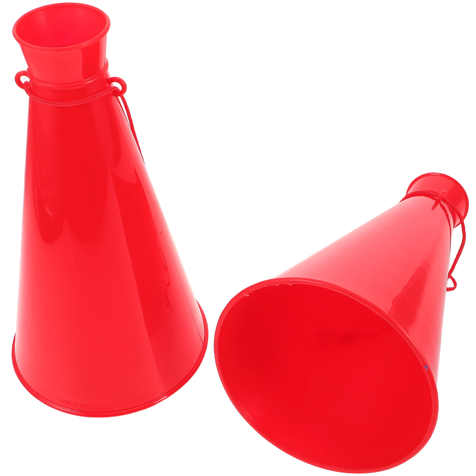 

2Pcs Megaphone Cheerleading Accessories Sport Cheering Props Lightweight Portable Mini Horn Speakers Plastic Material for Events