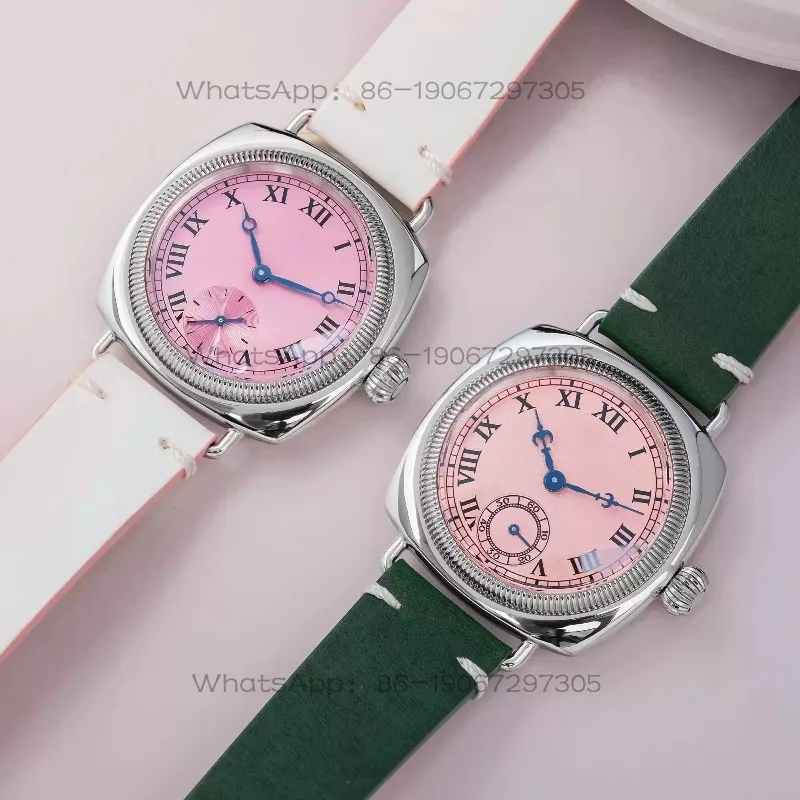 Tribute to the classic oyster antique pillow watch retro watch men and women couple watch T002