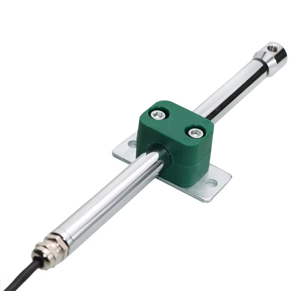 Thermal Wind Speed Sensor 0-30m/s High Precision Speed Tester Stainless Steel Air Volume Transmitter Wind Speed Detector