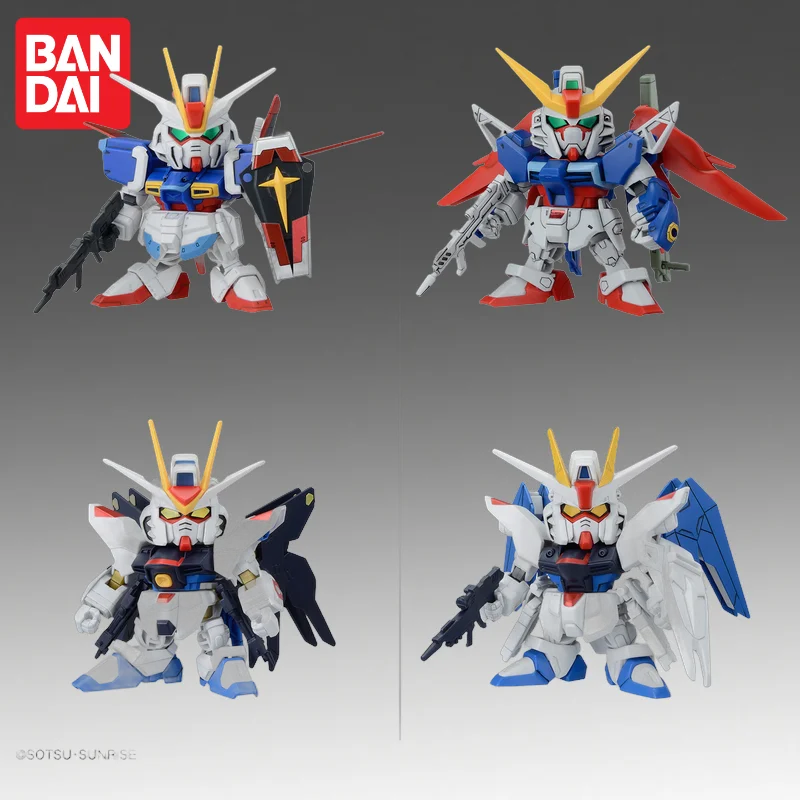 

In Stock Bandai Original Bb Gundam Destiny Set Action Figure Model Doll Brand New Boxed Anime Characters Toys Model Garage