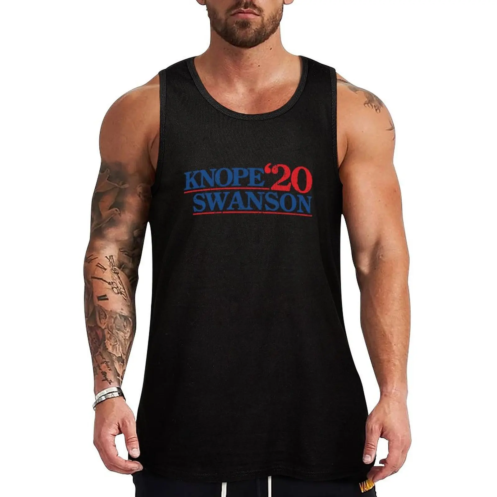 

Knope Swanson 2020 Tank Top gym wear men sports vest Men's tops plain t-shirt