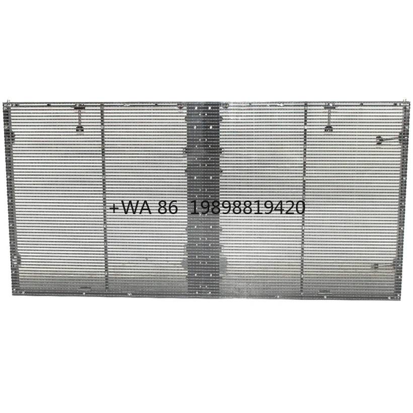 

Прозрачный светодиодный панельный экран для рекламной прозрачности в помещении P3.91-P7.82