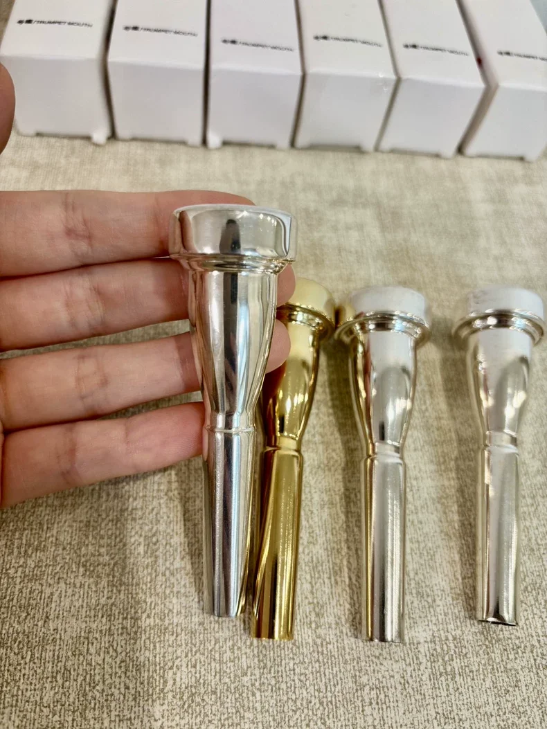 Brass nozzle, small nozzle, weighted nozzle, bullet nozzle, silver plated and gold plated nozzle, 3c5c7c small blowing nozzle