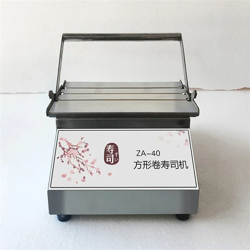 Máquina para hacer sushi redonda y cuadrada portátil z, máquina laminadora de rollos de arroz Sushin japonés